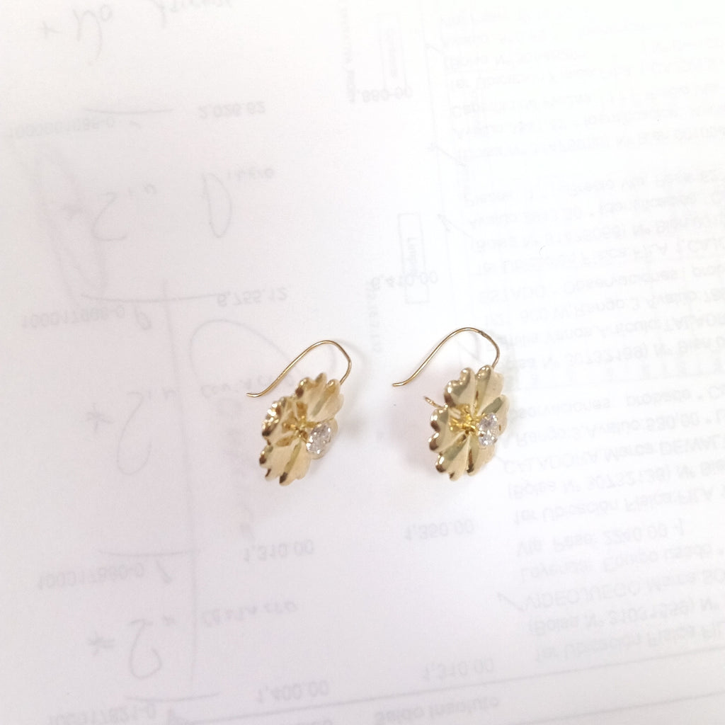 ARETES PAR ORO 10 K 1.2 GRMS (SEMINUEVO)