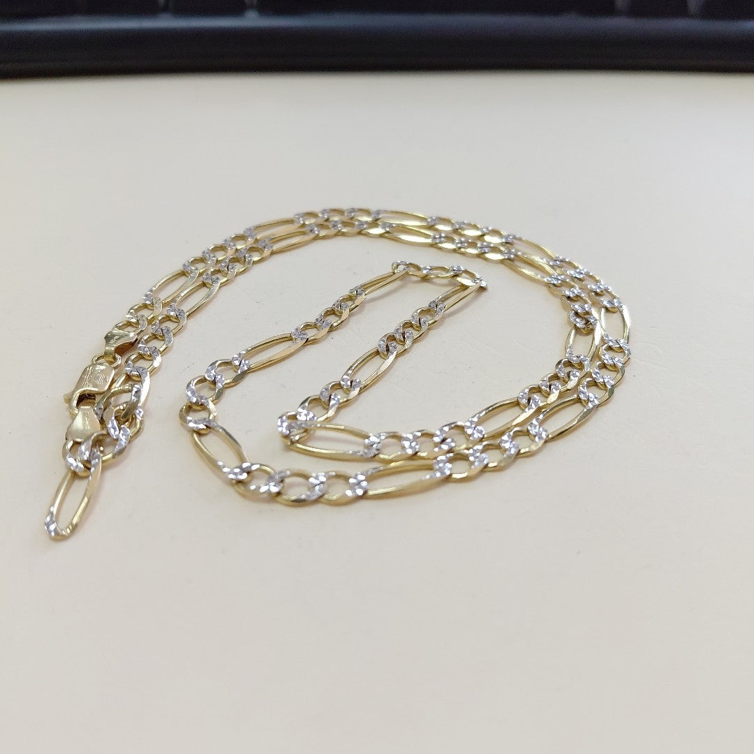CADENA ORO, RODIADO 14 K 17.8 GRMS (SEMINUEVO)