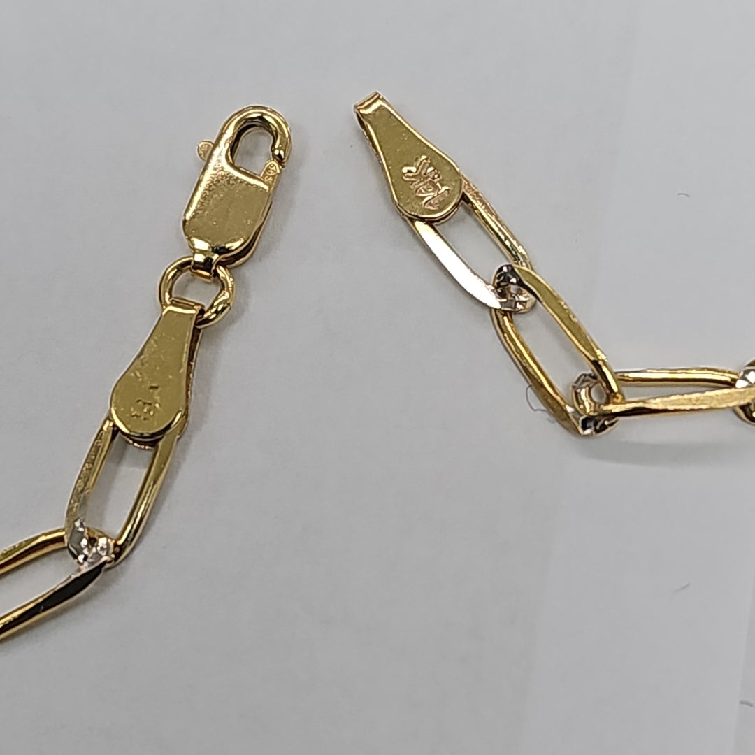 CADENA TEJIDO ESLABONES 11.2G 55 CM (NUEVO)