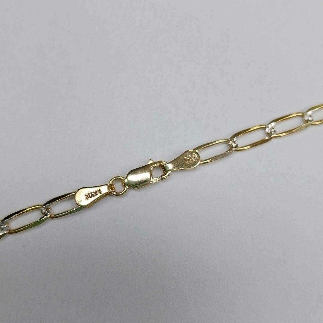 CADENA TEJIDO ESLABONES 11.2G 55 CM (NUEVO)