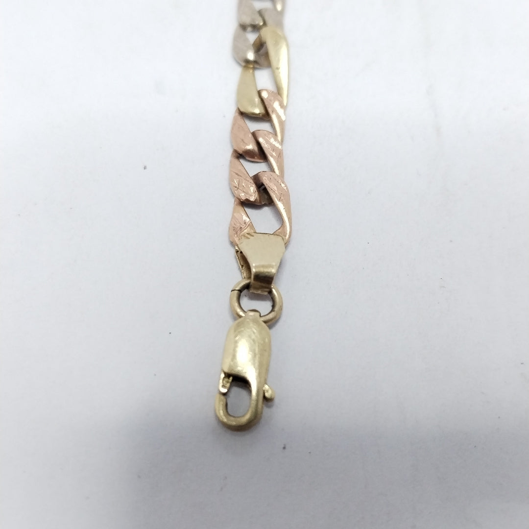 ESCLAVA ORO, ORO COMBINADO 14 K 3.9 GRMS (SEMINUEVO)