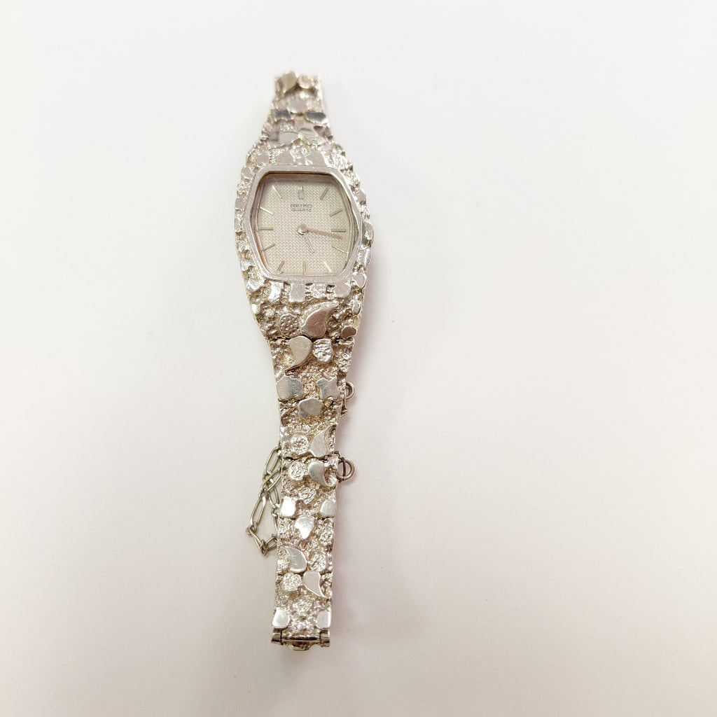 RELOJ CAJA Y PULSO ORO ORO 10 K 23.6 GRMS (SEMINUEVO)