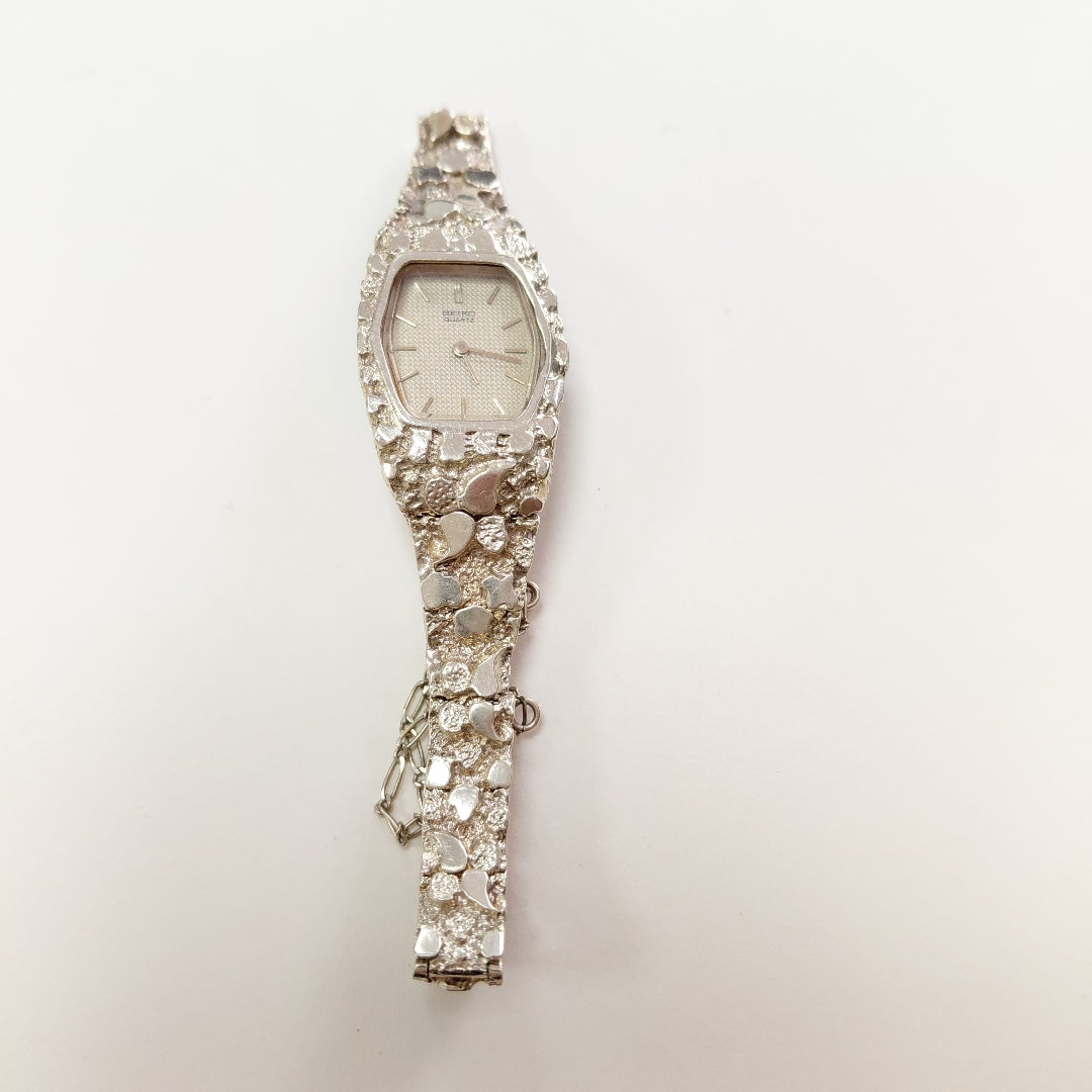 RELOJ CAJA Y PULSO ORO ORO 10 K 23.6 GRMS (SEMINUEVO)