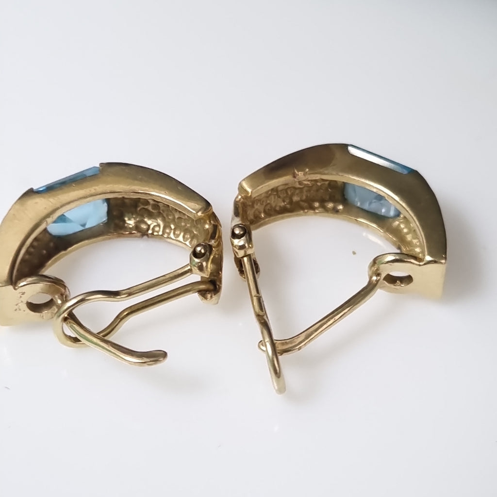 ARETES PAR ORO 14 K 8.1 GRMS (SEMINUEVO)