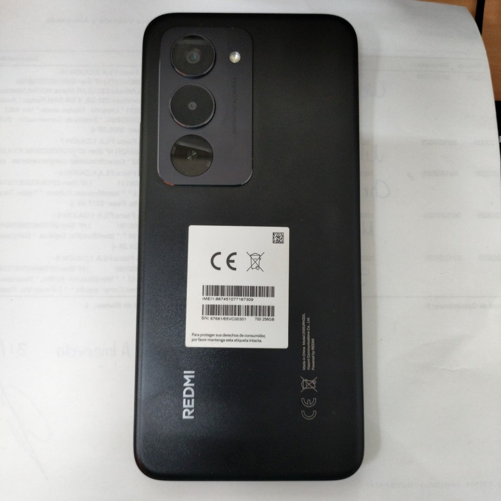 CELULAR XIAOMI REDMI 15 25062RN2DL (2025) 256 GB 8 GB RAM (SEMINUEVO)