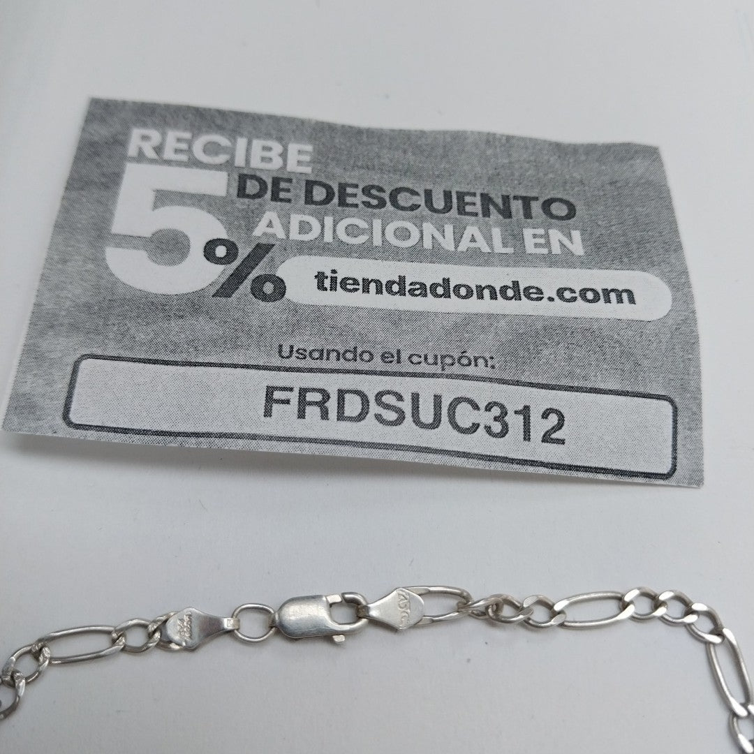 PULSERA PLATA 2.9 GRMS (SEMINUEVO)
