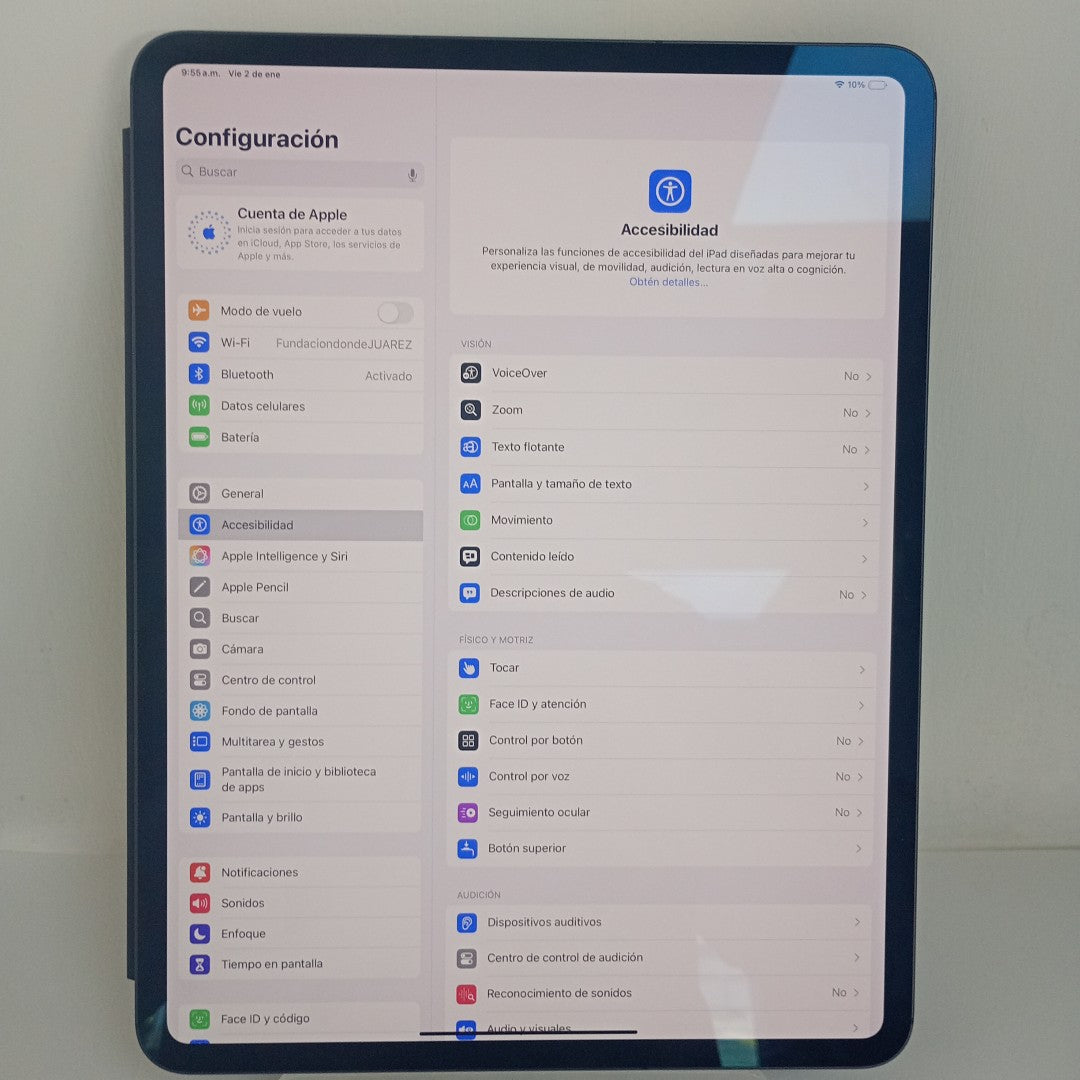 TABLETA APPLE IPAD PRO 13" A2926 (2024) 256 GB 8 GB RAM (SEMINUEVO)