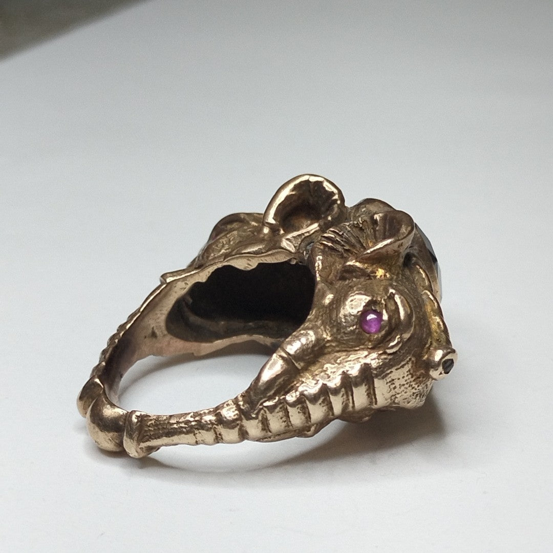 ANILLO ORO 8 K 24 GRMS (SEMINUEVO)
