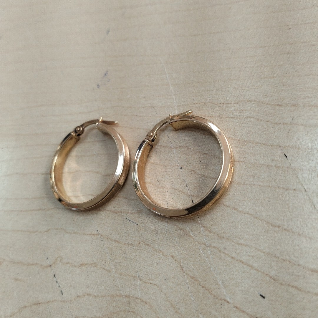 ARRACADAS PAR ORO 14 K 2.4 GRMS (SEMINUEVO)