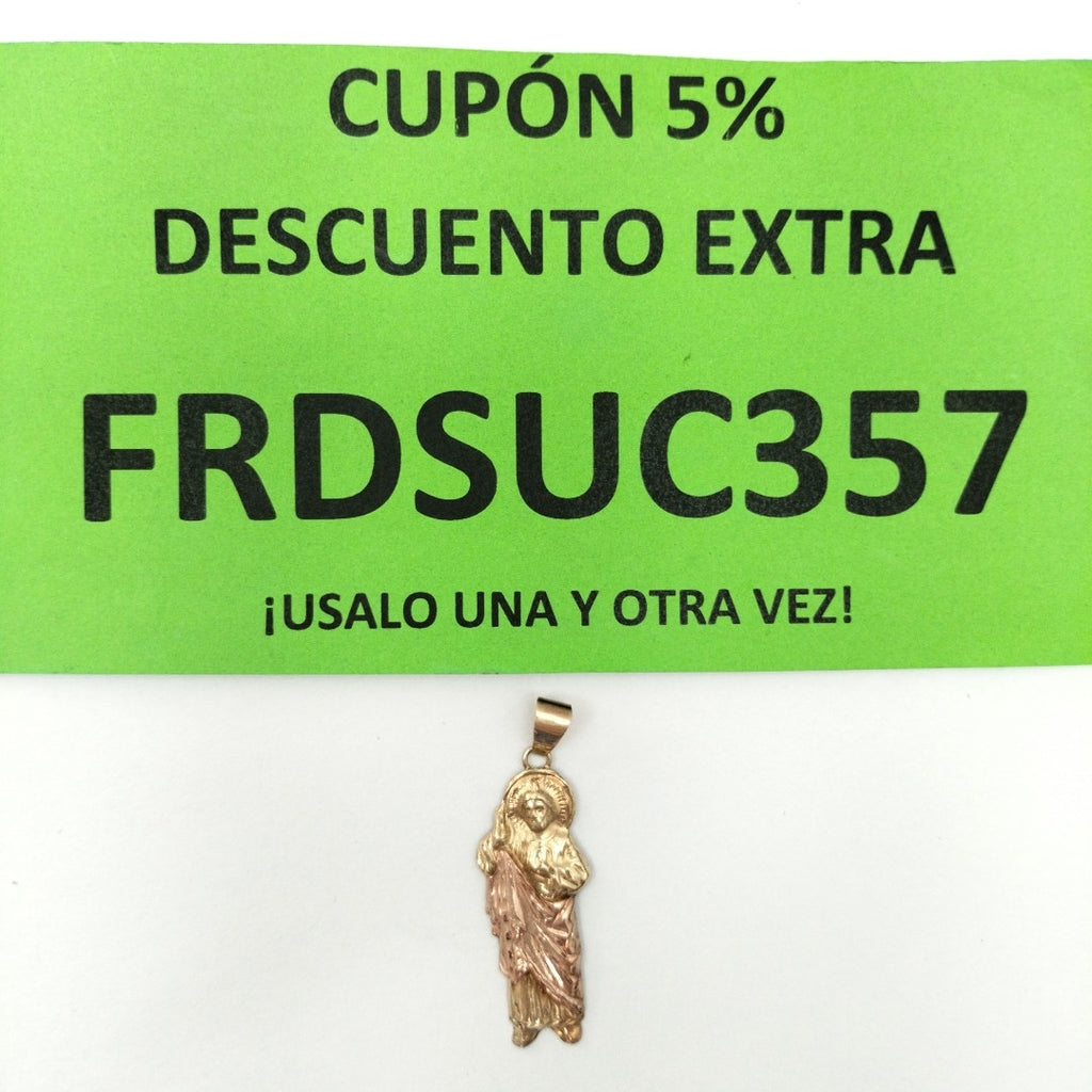 DIJE ORO, RODIADO 10 K 2.6 GRMS (SEMINUEVO)