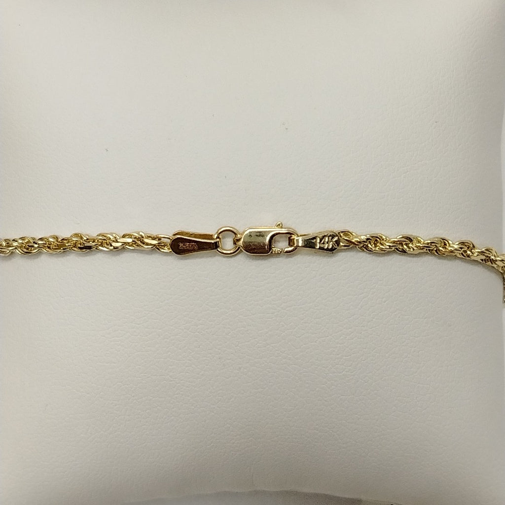 PULSERA TEJIDO TORZAL 4.4G 21 CM (NUEVO)