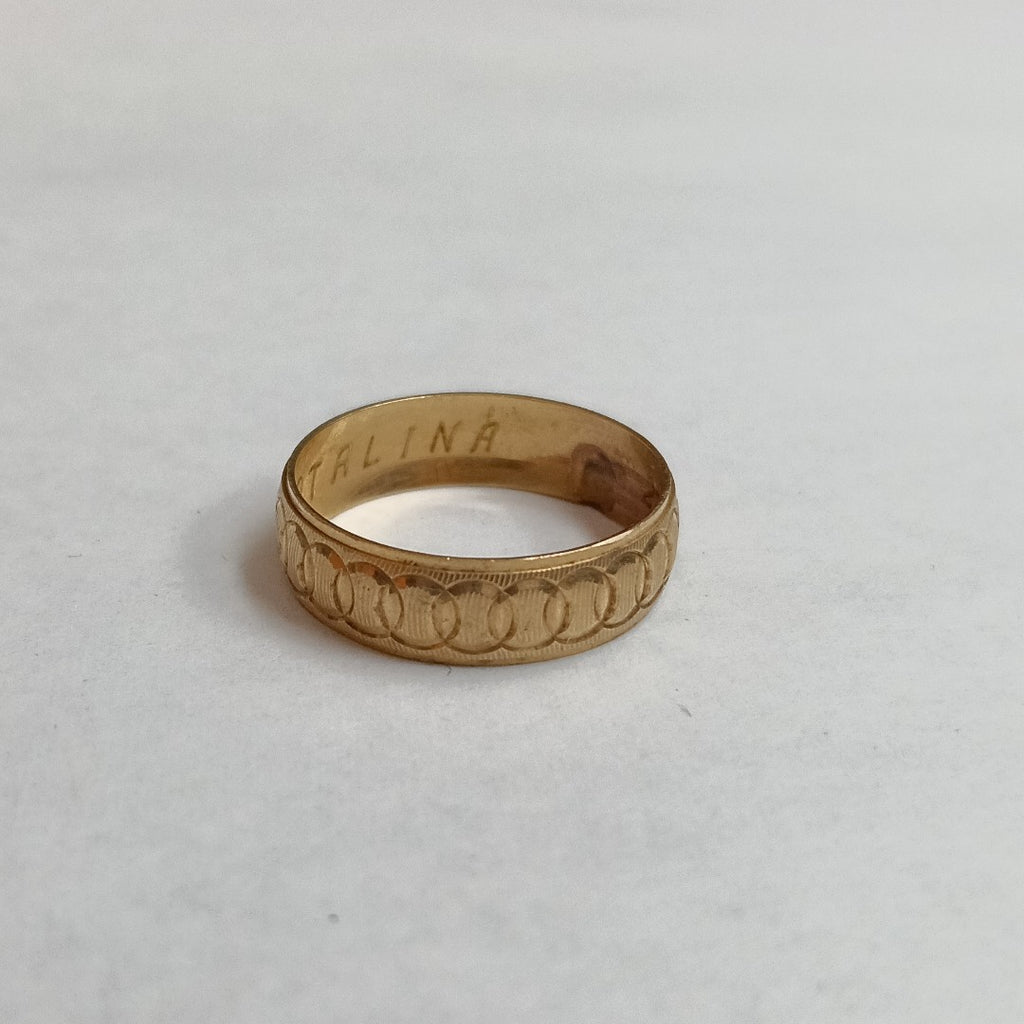 ARGOLLA ORO 10 K 2.1 GRMS (SEMINUEVO)