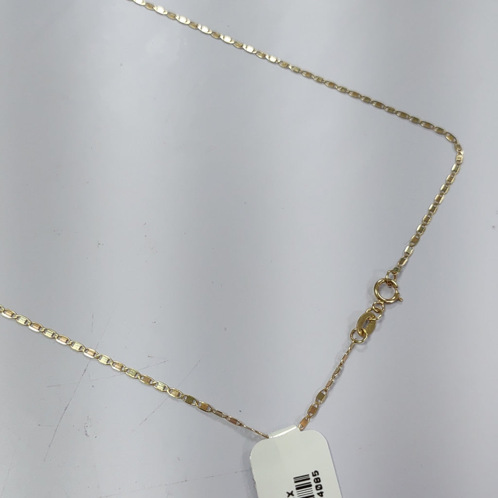 CADENA TEJIDO MARINERO 2.11GR 55 CM (NUEVO)