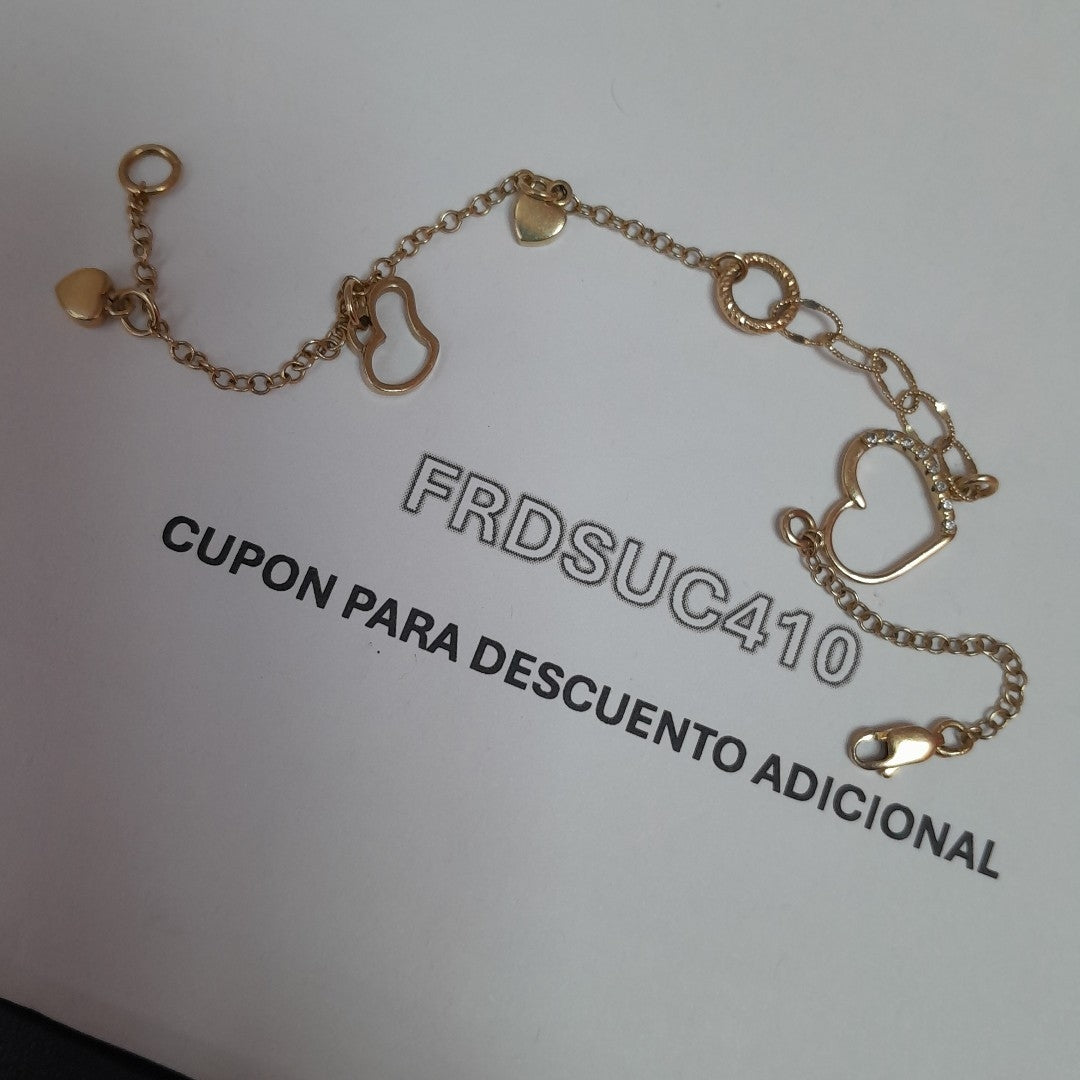 K1 4,20 GRMS 14 K ESPECIFICACIONES COMPLEMENTARIAS PULCERA HECHURA ESPECIAL (SEMINUEVO)