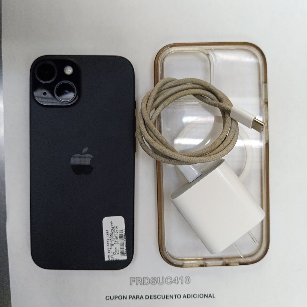 CELULAR APPLE IPHONE 15 A3090 128 GB 6 GB RAM (SEMINUEVO)