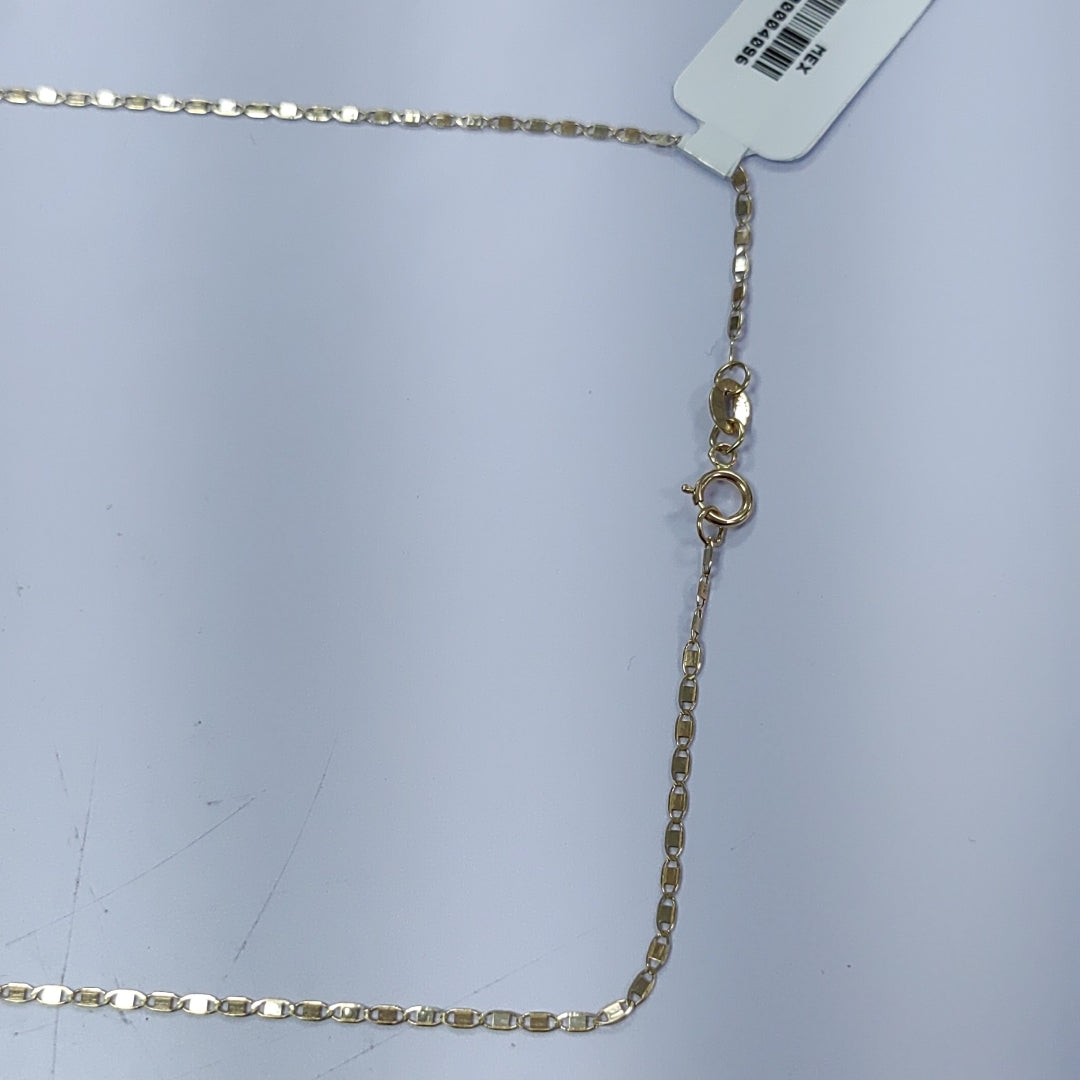 CADENA TEJIDO MARINERO 2.11GR 55 CM (NUEVO)