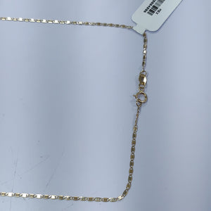 CADENA TEJIDO MARINERO 2.11GR 55 CM (NUEVO)