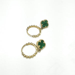 ARETES PAR ORO 14 K 3.9 GRMS (SEMINUEVO)