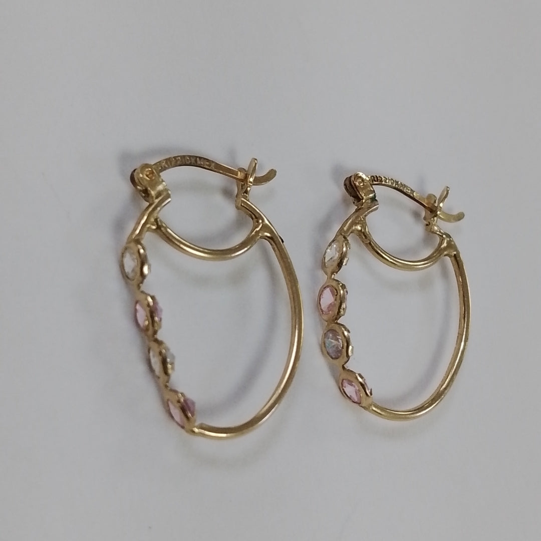 ARETES PAR ORO 10 K 1.7 GRMS (SEMINUEVO)
