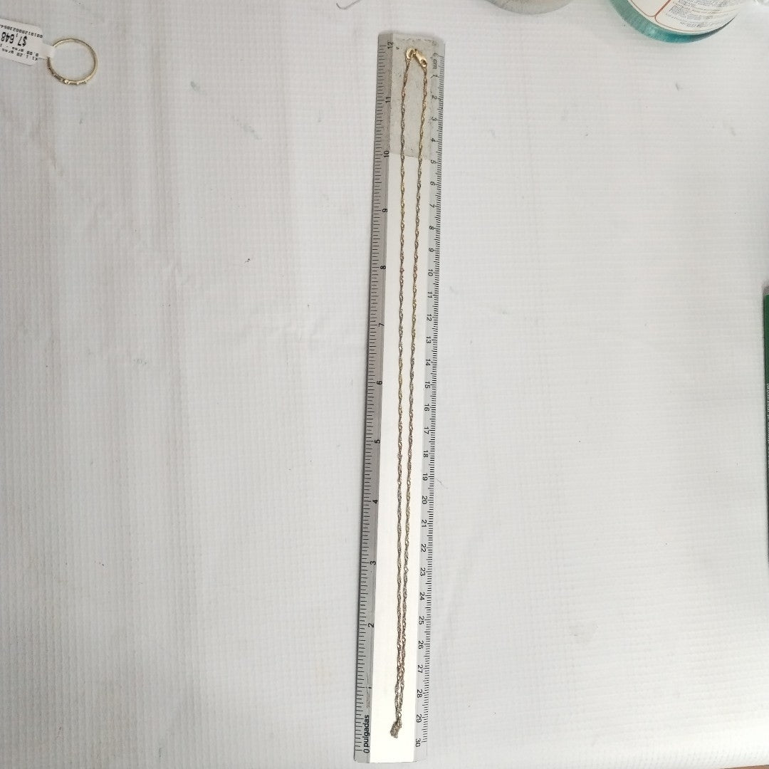 CADENA ORO 14 K 2.9 GRMS (SEMINUEVO)