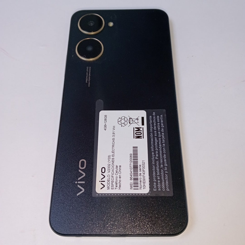 CELULAR VIVO Y03 V2332 (2024) 128 GB 4 GB RAM (SEMINUEVO)