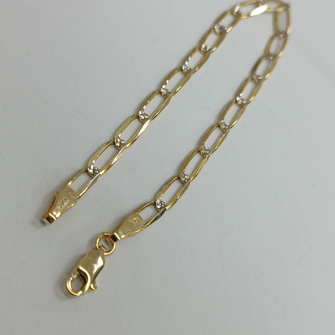 PULSERA TEJIDO ESLABONES 3.9G 18 CM (NUEVO)