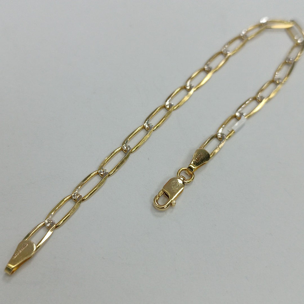PULSERA TEJIDO ESLABONES 3.9G 18 CM (NUEVO)