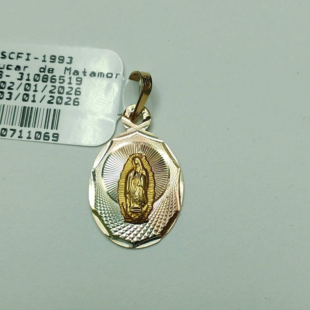 MEDALLA RELIGIOSA ORO 14 K 1.2 GRMS (SEMINUEVO)