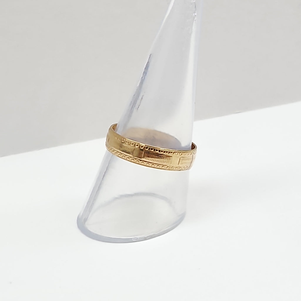 ARGOLLA ORO 10 K 1.4 GRMS (SEMINUEVO)