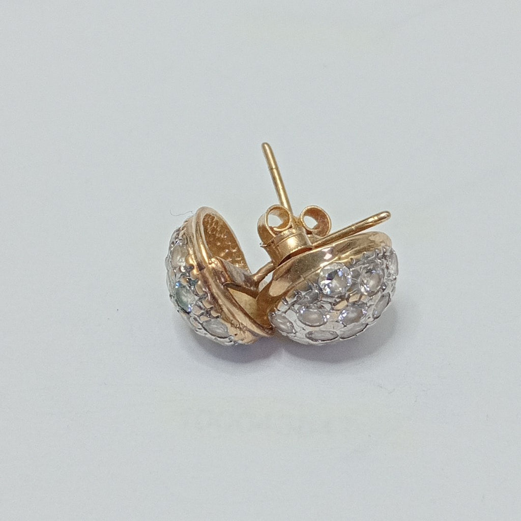 ARETES PAR ORO 14 K 3.9 GRMS (SEMINUEVO)