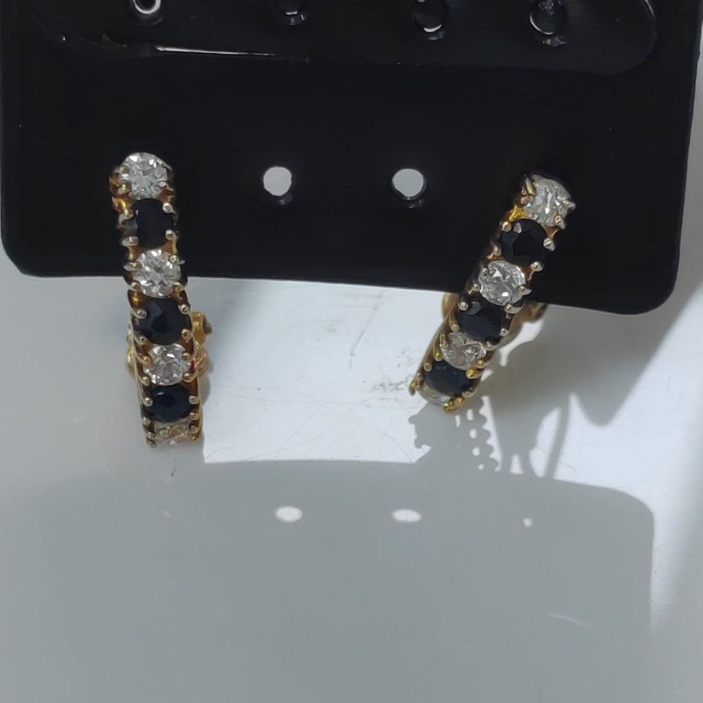 K1 3,50 GRMS 14 K ESPECIFICACIONES COMPLEMENTARIAS ARETES PARA CON CIRCONIAS (SEMINUEVO)