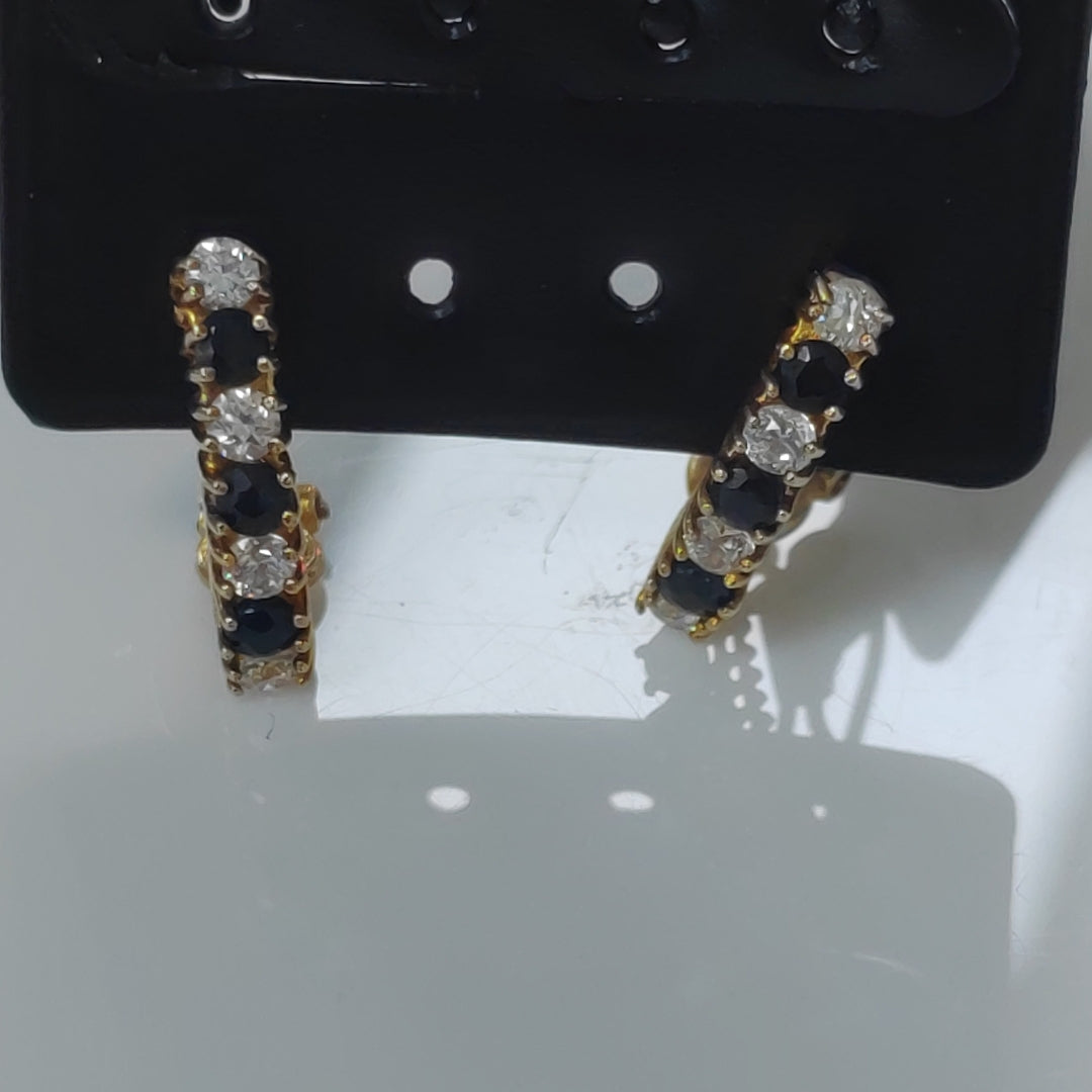 K1 3,50 GRMS 14 K ESPECIFICACIONES COMPLEMENTARIAS ARETES PARA CON CIRCONIAS (SEMINUEVO)