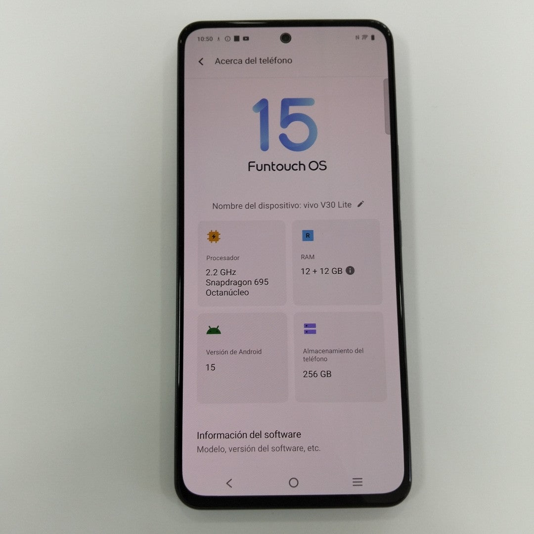 CELULAR VIVO V30 LITE V2314 (2023) 256 GB 12 GB RAM (SEMINUEVO)