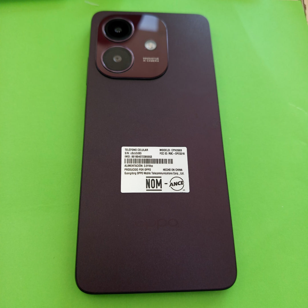 CELULAR OPPO  A40 CPH2669 (2024) 256 GB 4 GB RAM (SEMINUEVO)