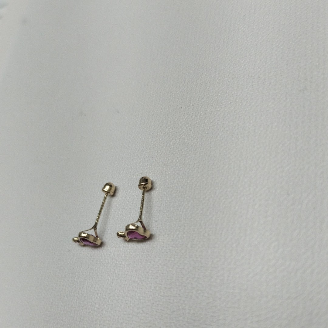 BROQUELES ORO 10K 1 (NUEVO)