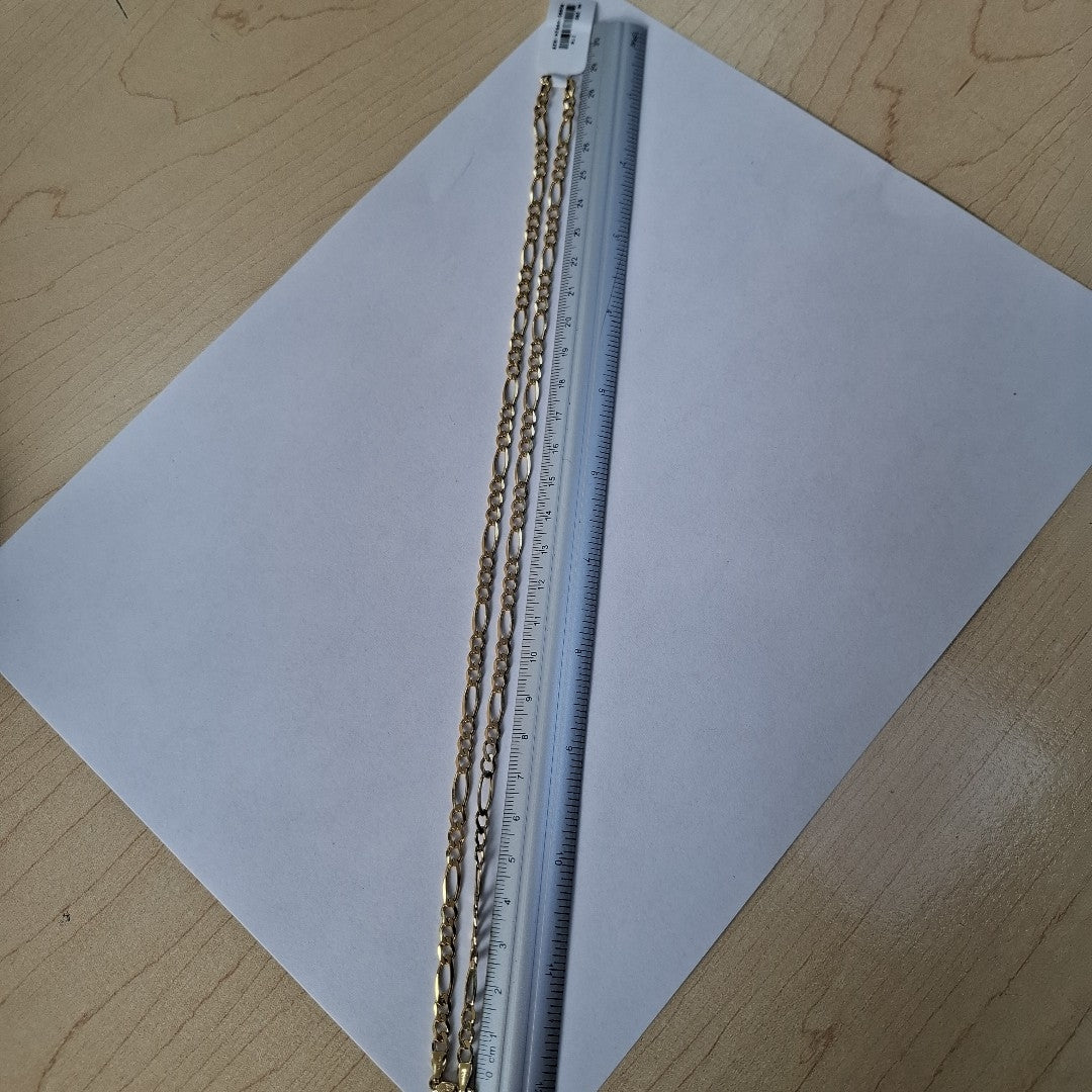 CADENAS CARTIER 3 1 AMARILLA ORO 14K 12.5 (NUEVO)