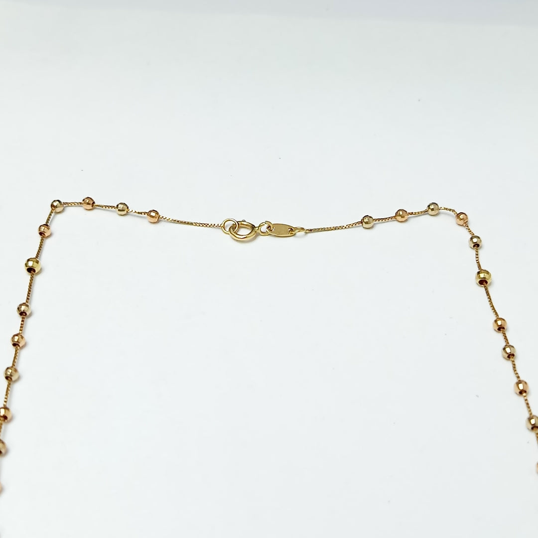 COLLAR ORO 14 K 2.8 GRMS (SEMINUEVO)