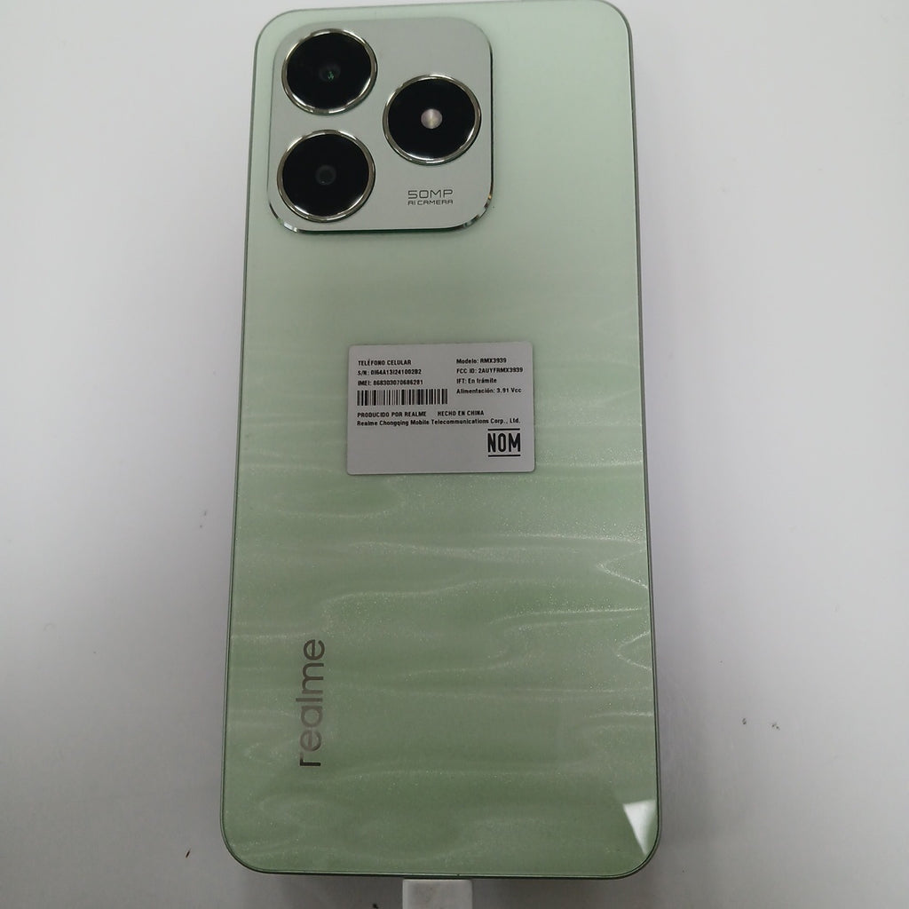 CELULAR REALME C63 RMX3939 (2024) 256 GB 8 GB RAM (SEMINUEVO)