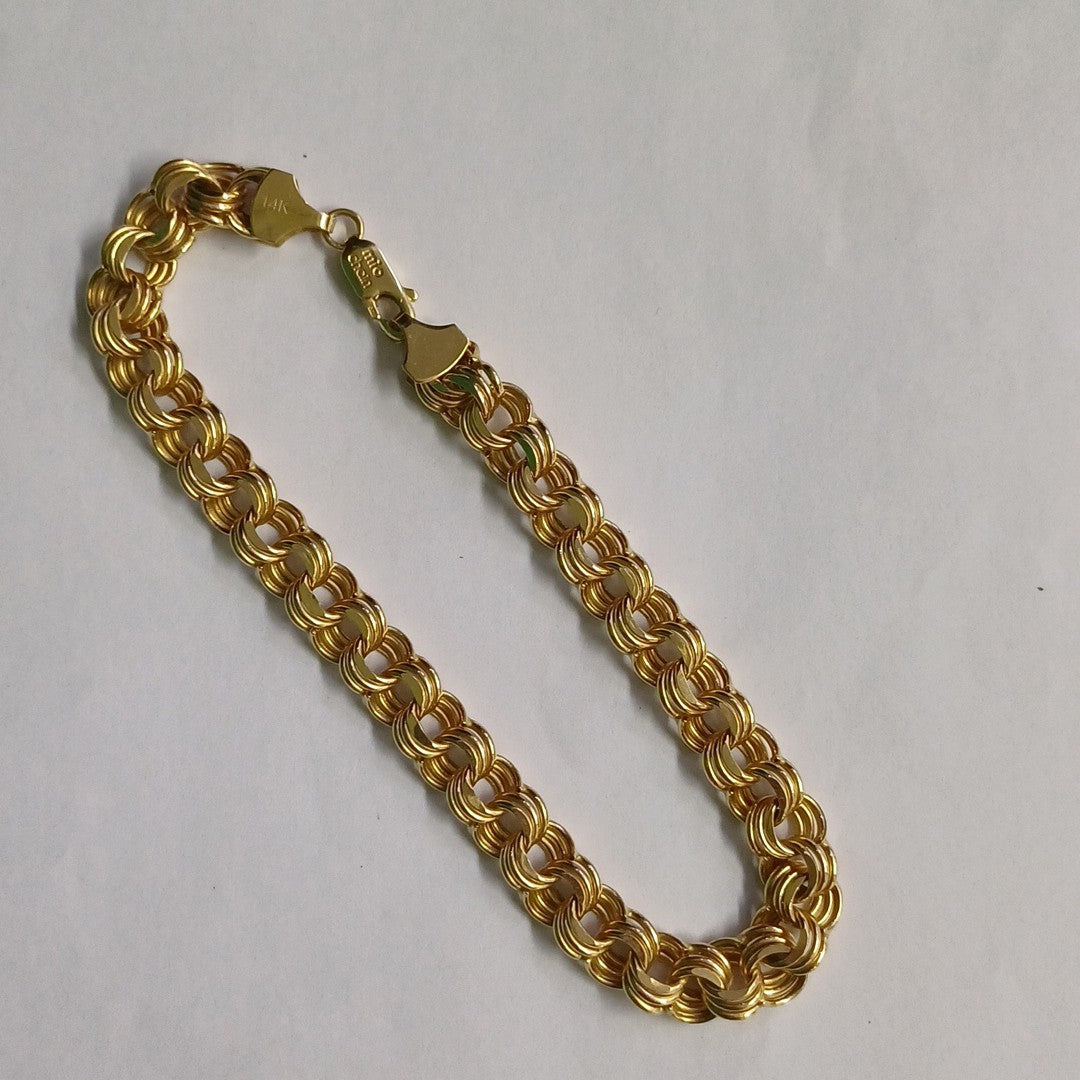 PULSERA ORO 14 K 8.3 GRMS (SEMINUEVO)