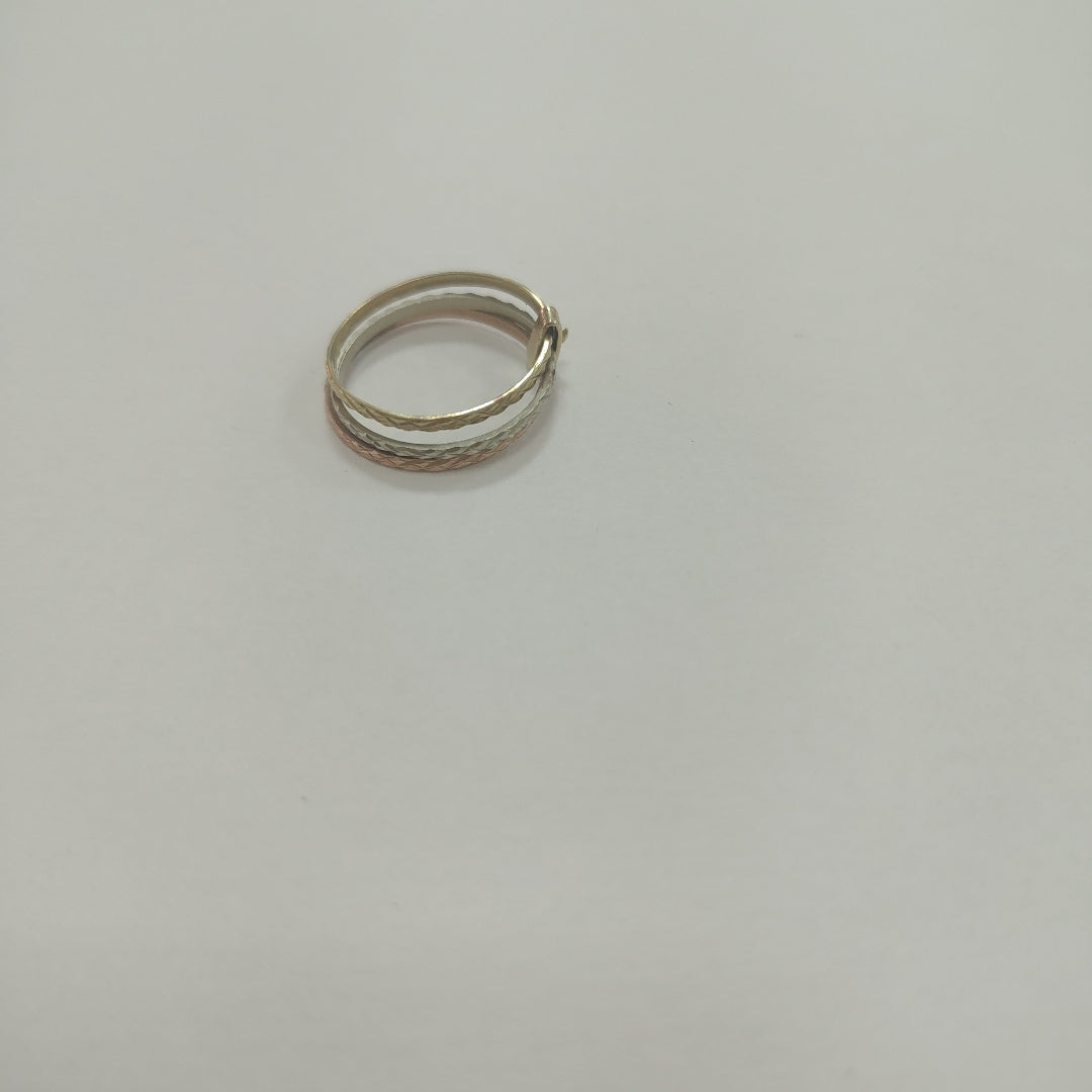 ANILLITO ORO, ORO COMBINADO 14 K 1.8 GRMS (SEMINUEVO)