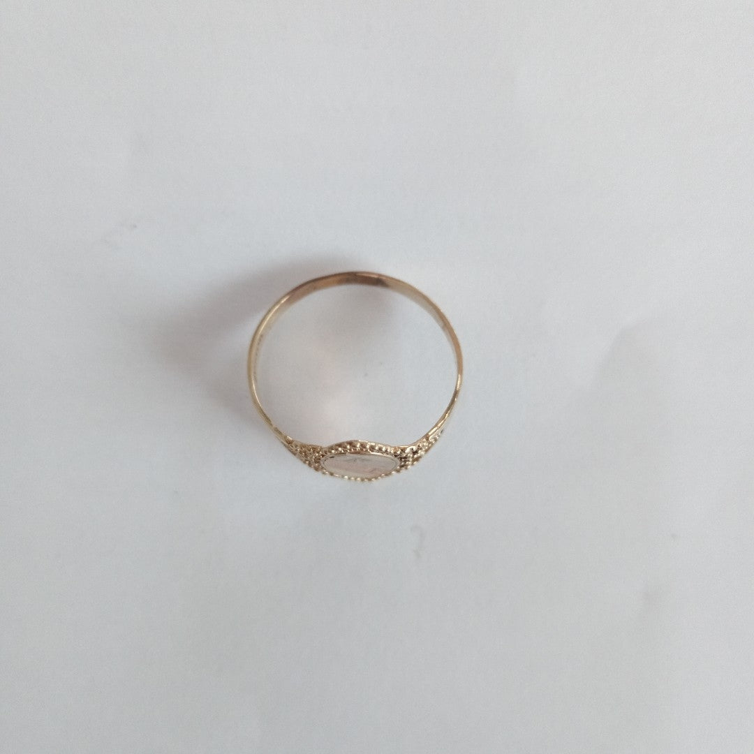 ANILLO ORO 10 K 1.9 GRMS (SEMINUEVO)