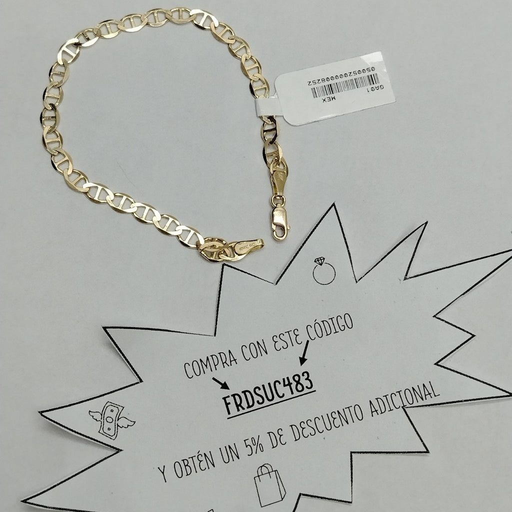 PULSERA TEJIDO GUCHI 5.4G 21 CM (NUEVO)