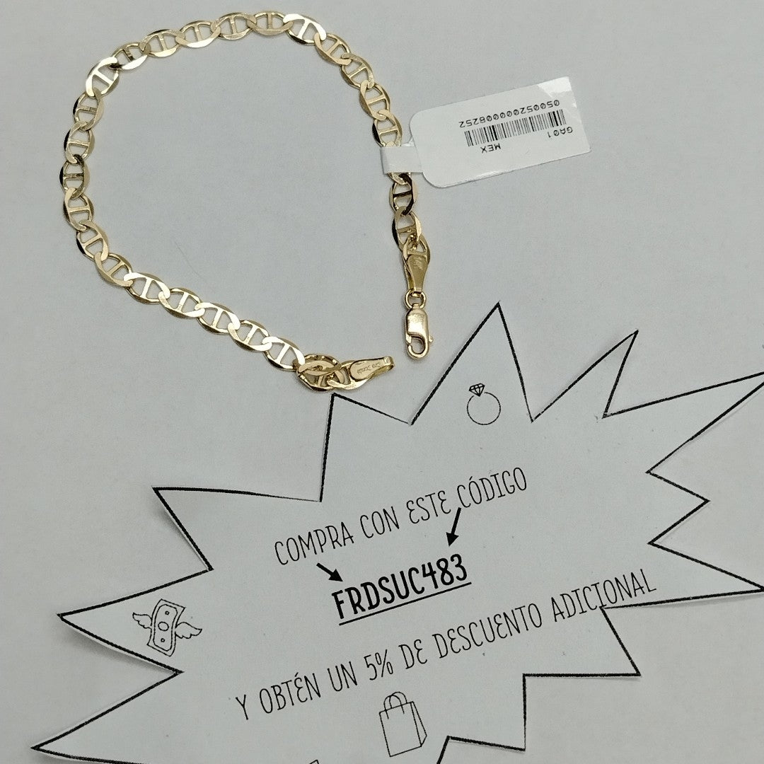 PULSERA TEJIDO GUCHI 5.4G 21 CM (NUEVO)