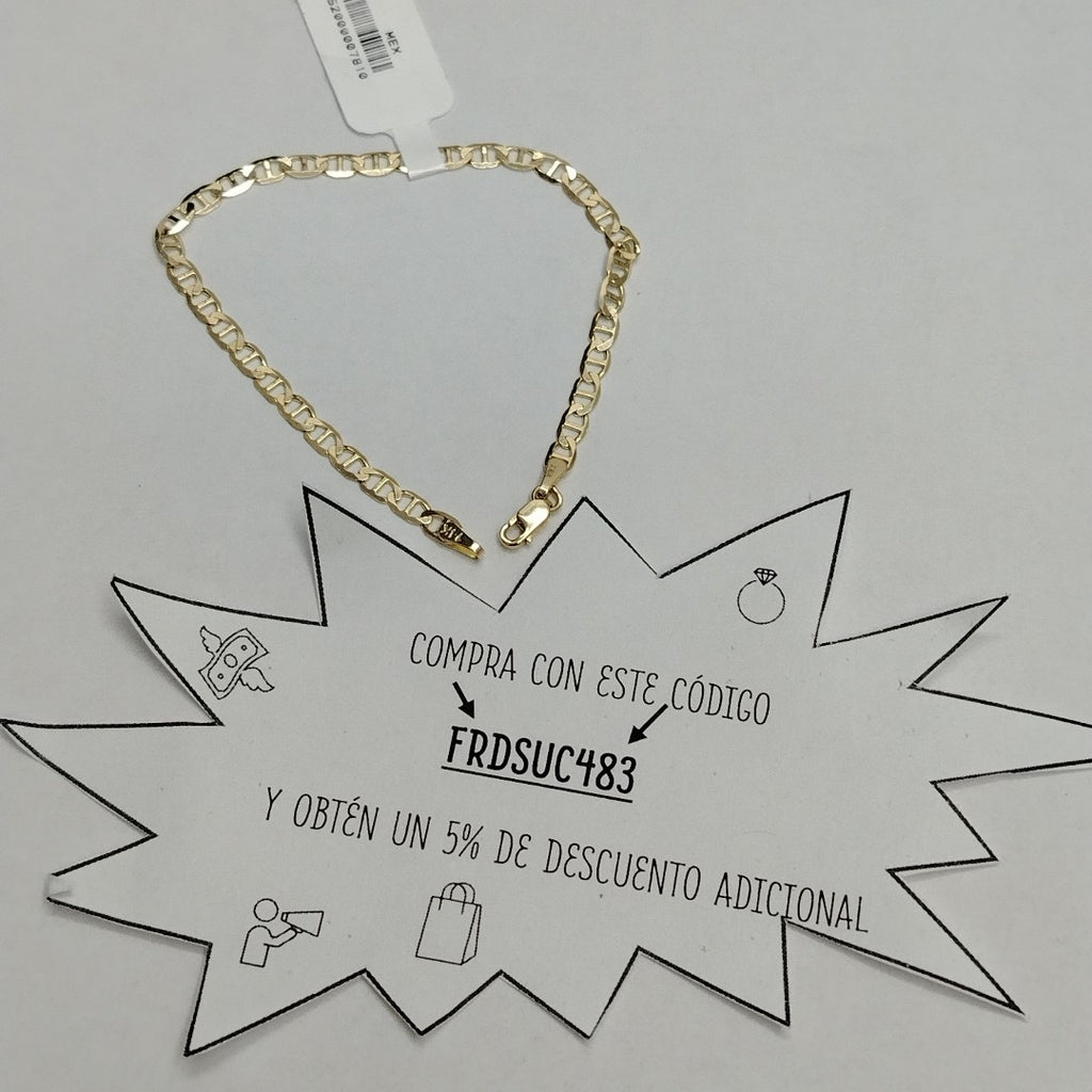 PULSERA TEJIDO GUCHI 2.8G 18 CM (NUEVO)