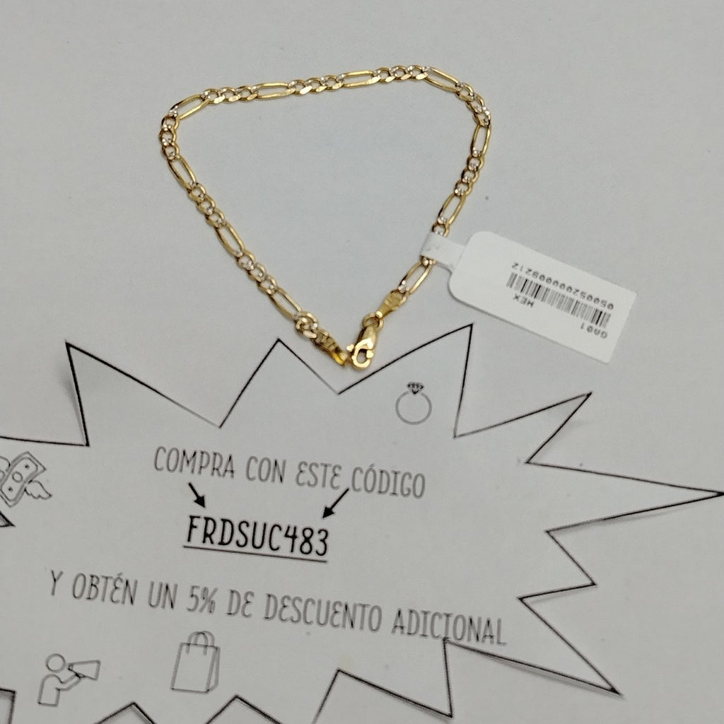 PULSERA TEJIDO 3X1 3G 18 CM (NUEVO)