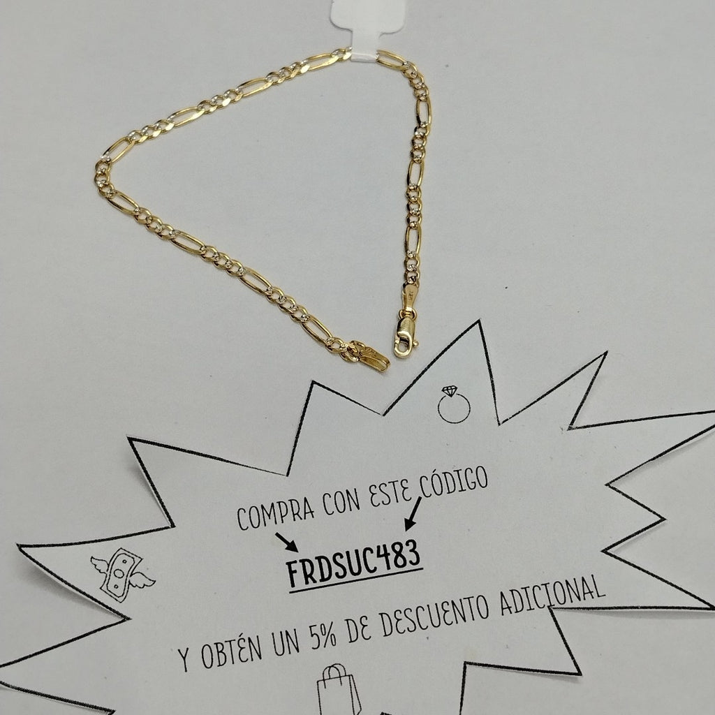 PULSERA TEJIDO 3X1 3.4G 18 CM (NUEVO)