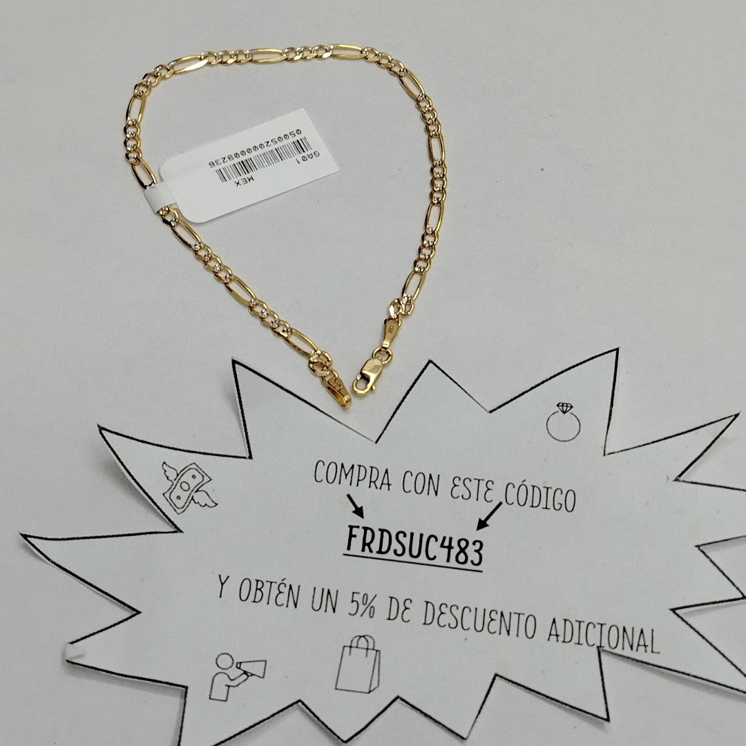 PULSERA TEJIDO 3X1 3.3G 18 CM (NUEVO)