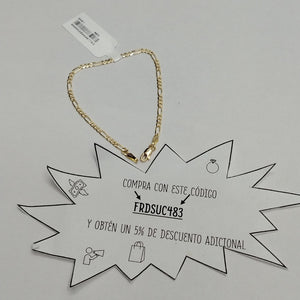 PULSERA TEJIDO 3X1 2.1G 18 CM (NUEVO)