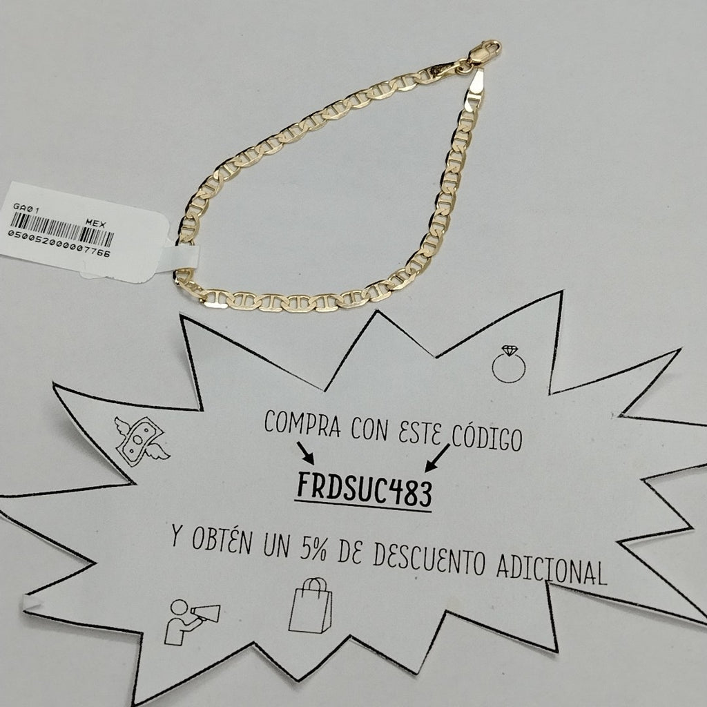 PULSERA TEJIDO GUCHI 2.7G 18 CM (NUEVO)