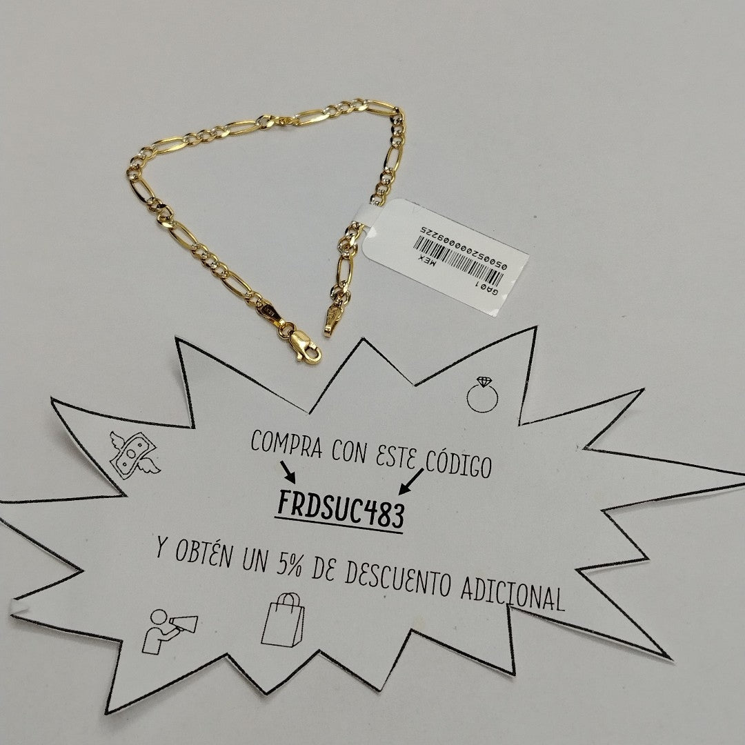 PULSERA TEJIDO 3X1 3G 18 CM (NUEVO)